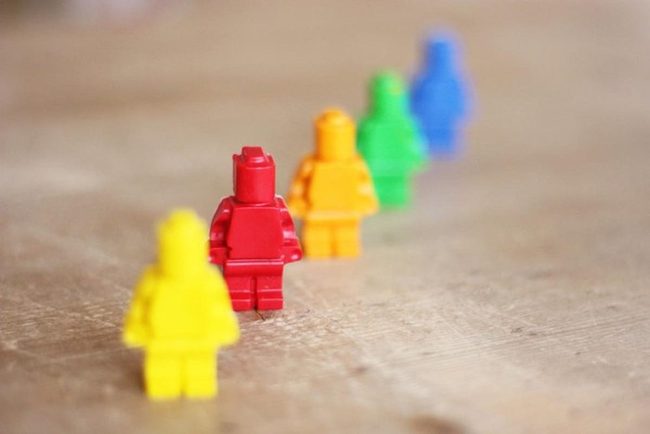 Wooden Blocks Rainbow Lineup