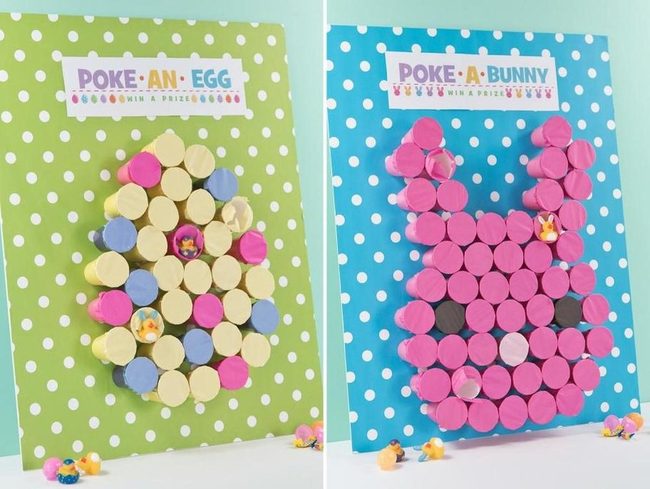 Egg-Shaped Polka Dot Boards