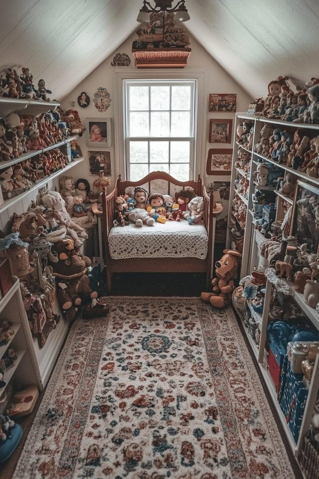 Vintage Toys Soft Pastel Nursery