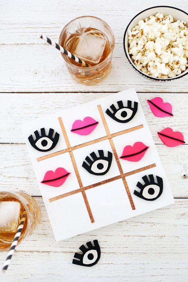 White Wood Games With Pink Black Characters