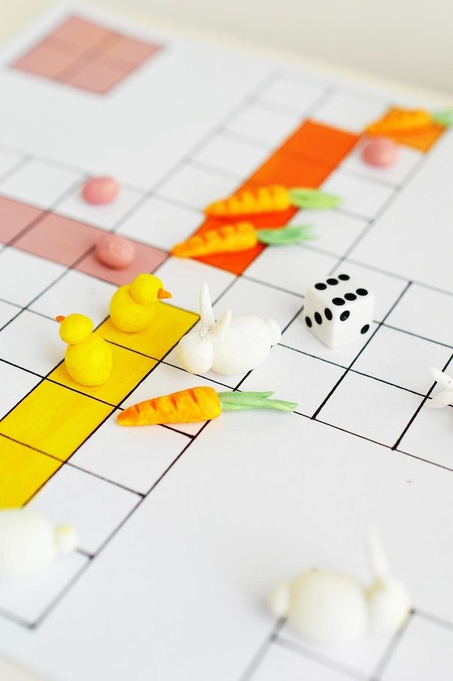 Yellow And Orange Game Paths