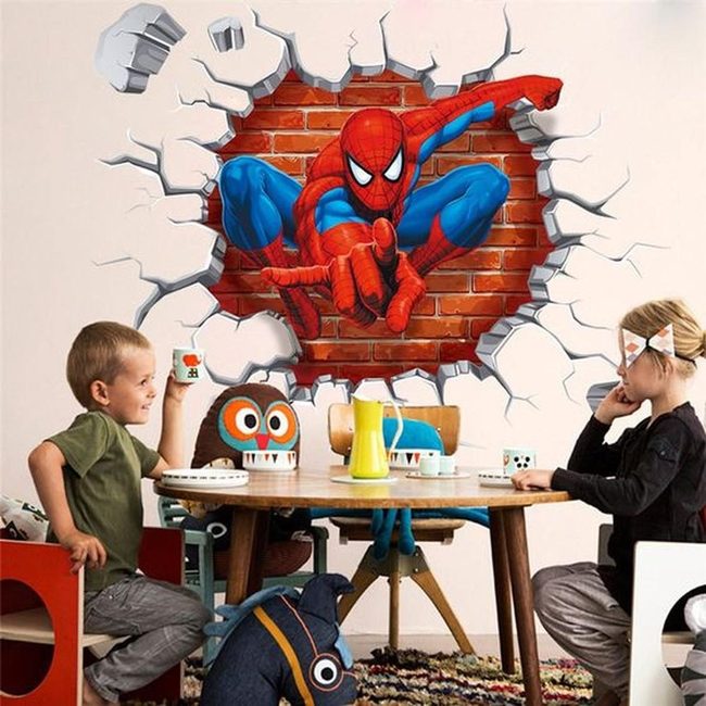 Bright Yellow Pitcher, Spider-Man Wall