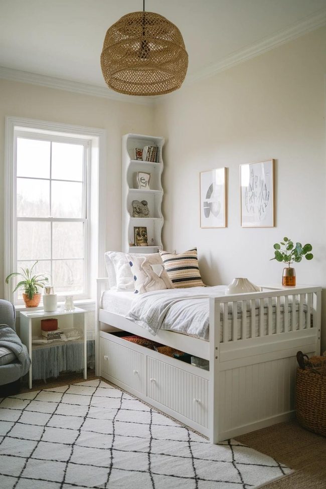 Short Loft Bed Space Saver