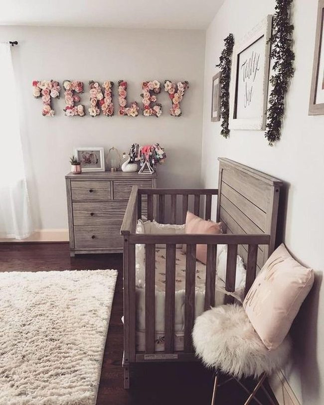 Pink-Draped Nursery, Natural Light