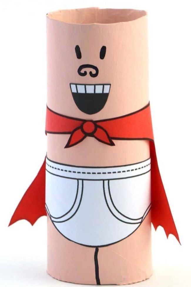Cardboard Tube Character Craft