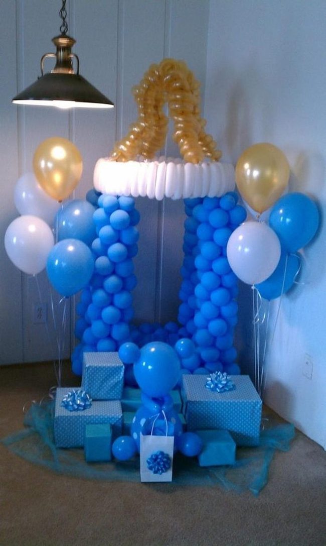 Blue Balloon Baby Bottles