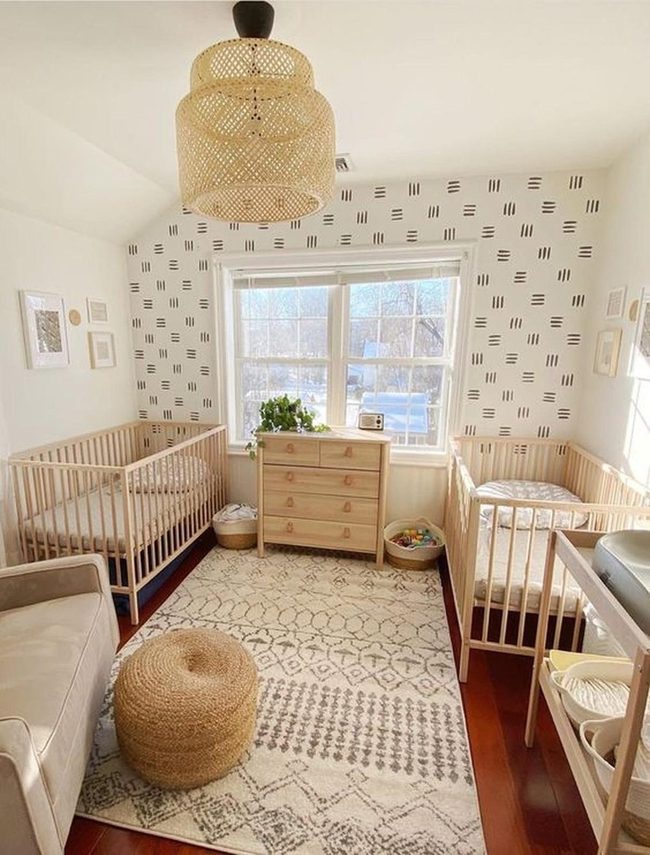 Natural Wood Nursery Light