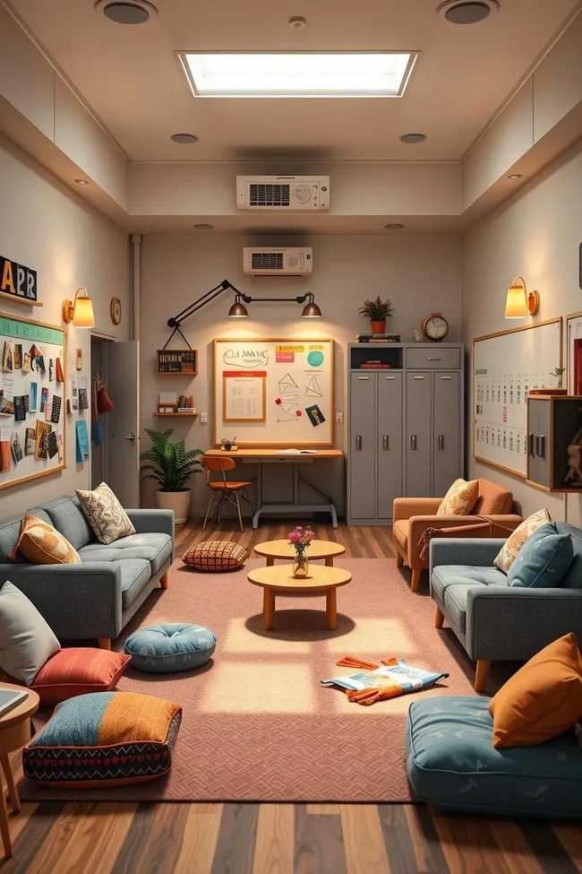 Magnetic Walls Shape Student Spaces