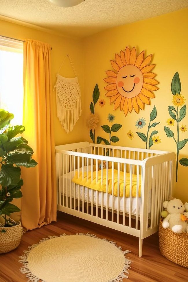 Diffused Marigold Forest Storybook