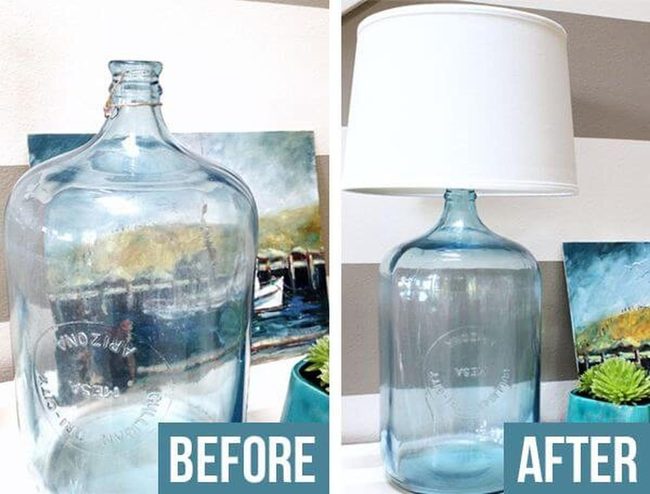 White Glass Lamp Soft Radiance