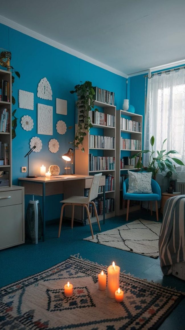 Diffused Blue Shag Comfort