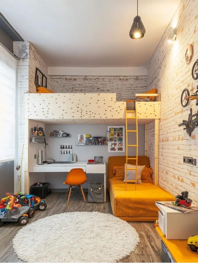 Boys Bunk Bed Space Maximizer