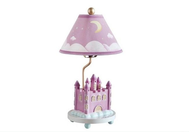 Pink Castle Bedroom Light