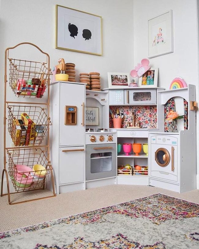 Pretend Kitchen Play Station