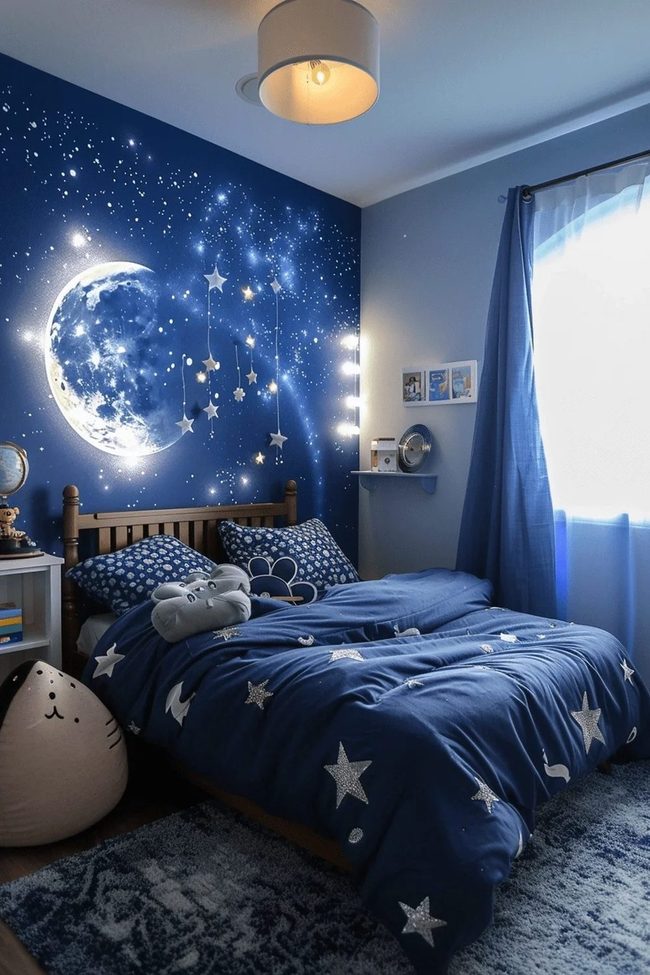 Starlit Boho Bedroom