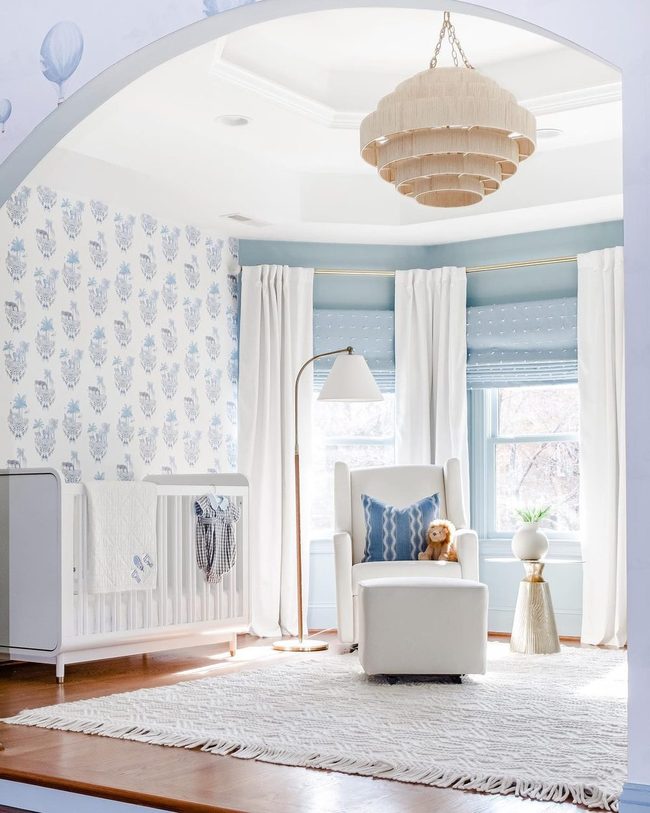 Blue Florals, Plush Comfort