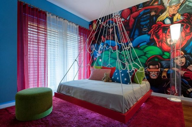 Floating Bed Blue Dreams