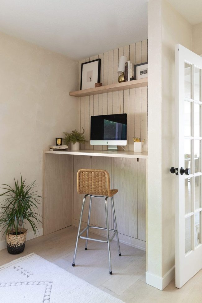 Elevated Desk Standing Workspace