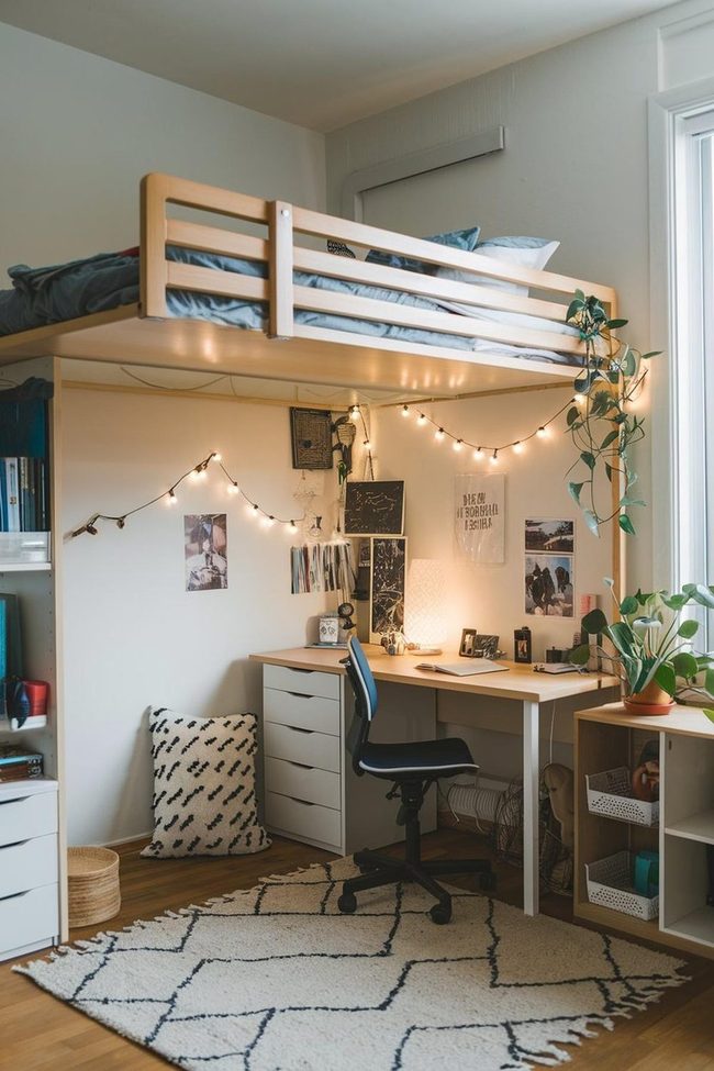 Dorm Room Personal Color Expression