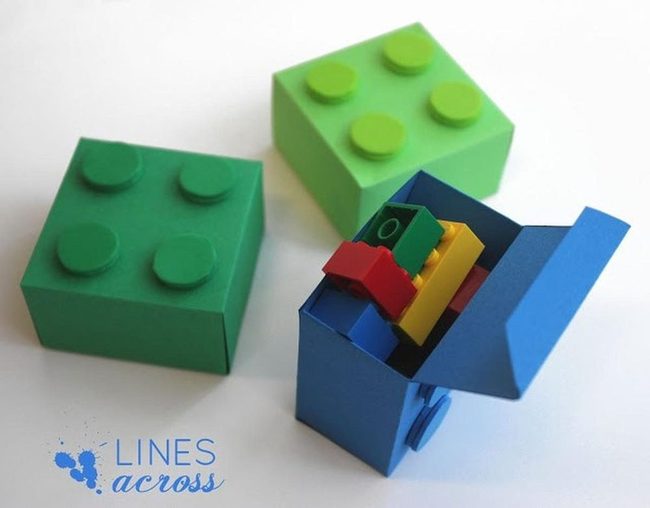 Colorful Stacked Bricks Collection