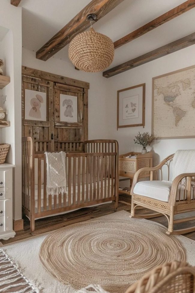 Light Wood Nursery Serenity