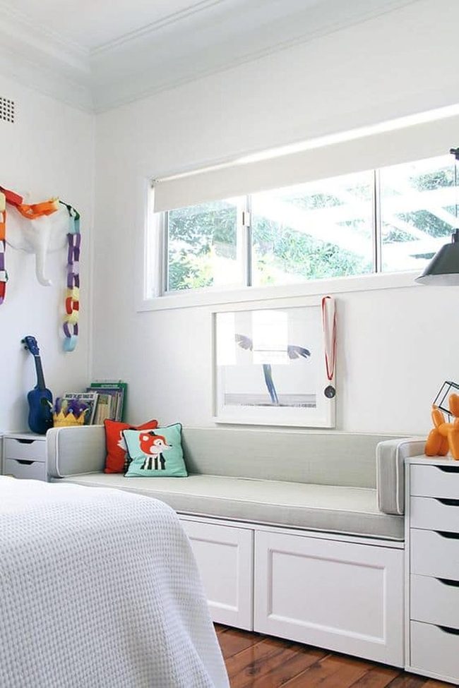 Window Seat Space Bench For Nurseries