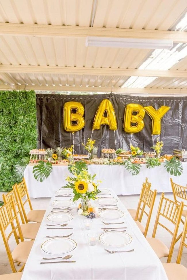 Yellow Balloon Baby Celebration