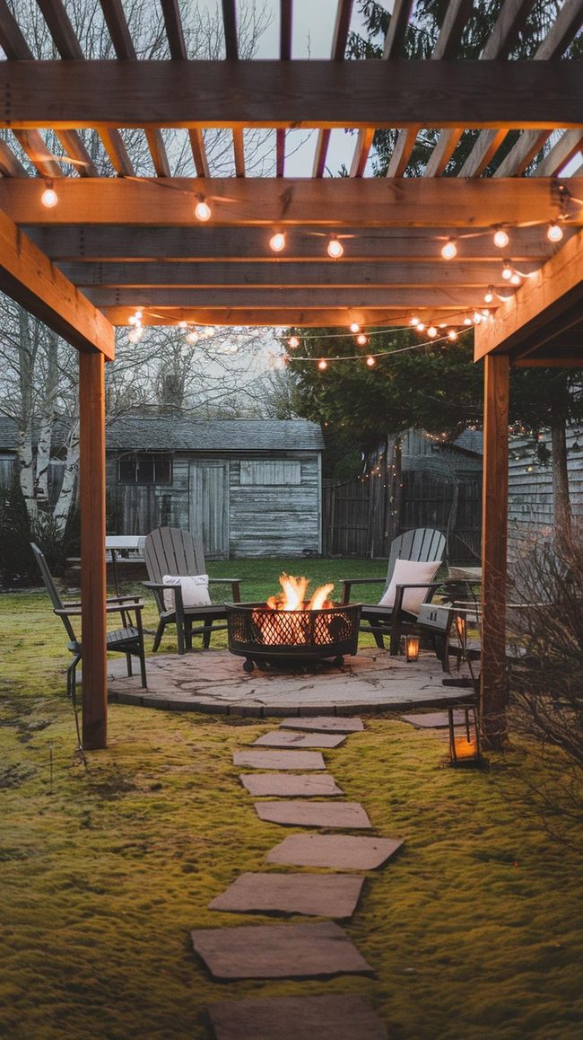 String Lights Transform Backyard Evenings