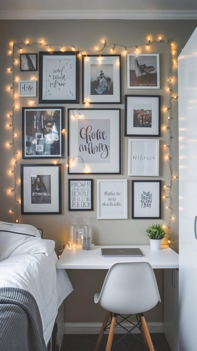 Essentials Only Dorm Room