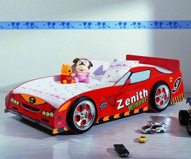 Red Race Car Bedroom Dreams