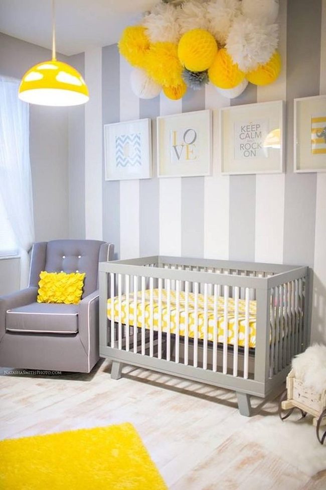 Yellow & Gray Nursery Dreams