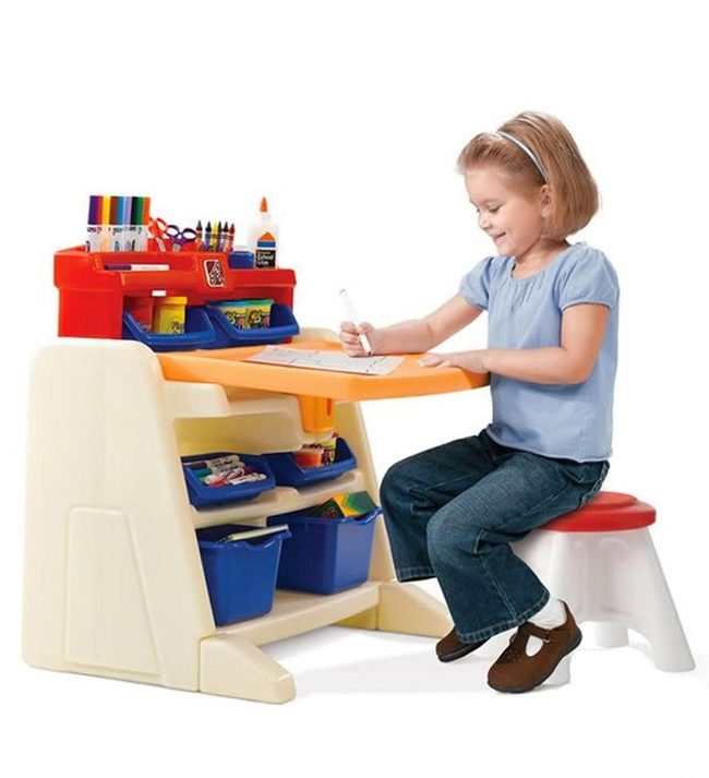 Flip Easel Desk Stool