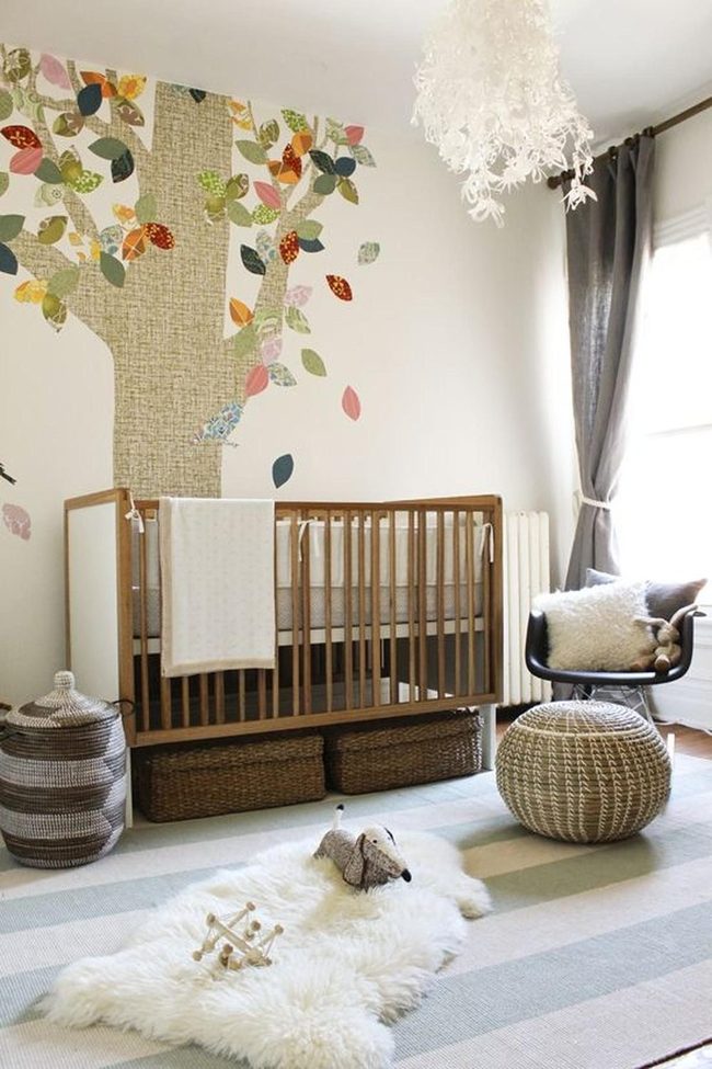 Sunlit Nursery With Smart Storage