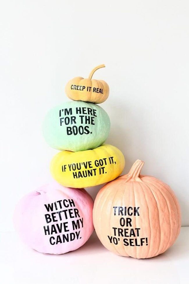 Funny Character Pumpkins