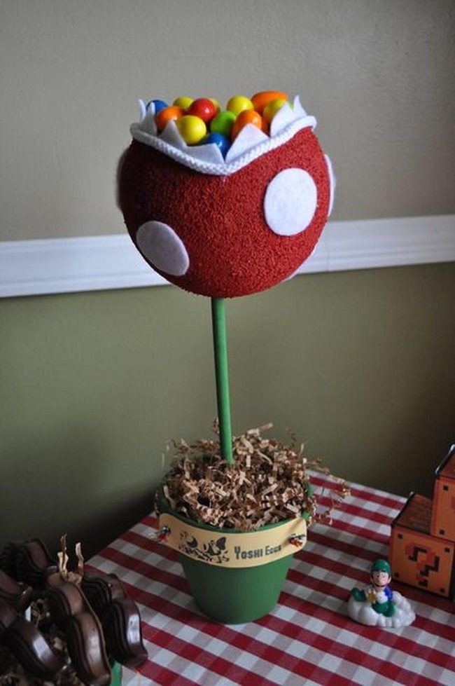 Red Orbs Nintendo Shelf Display