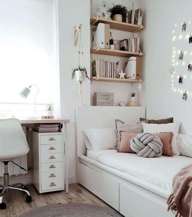 String Lights Memory Wall