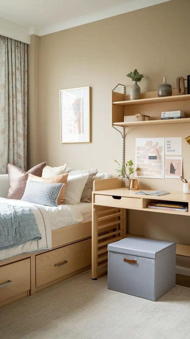 Dual-Purpose Furniture for Compact Living