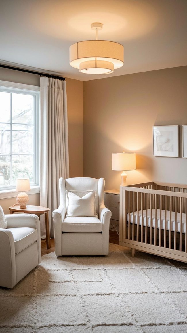 Warm Layered Light For Nurseries