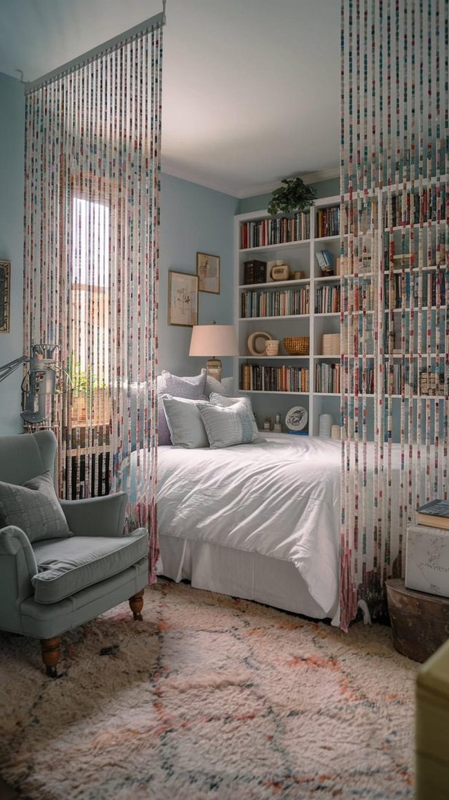 Beaded Strings Y2K Door Divider