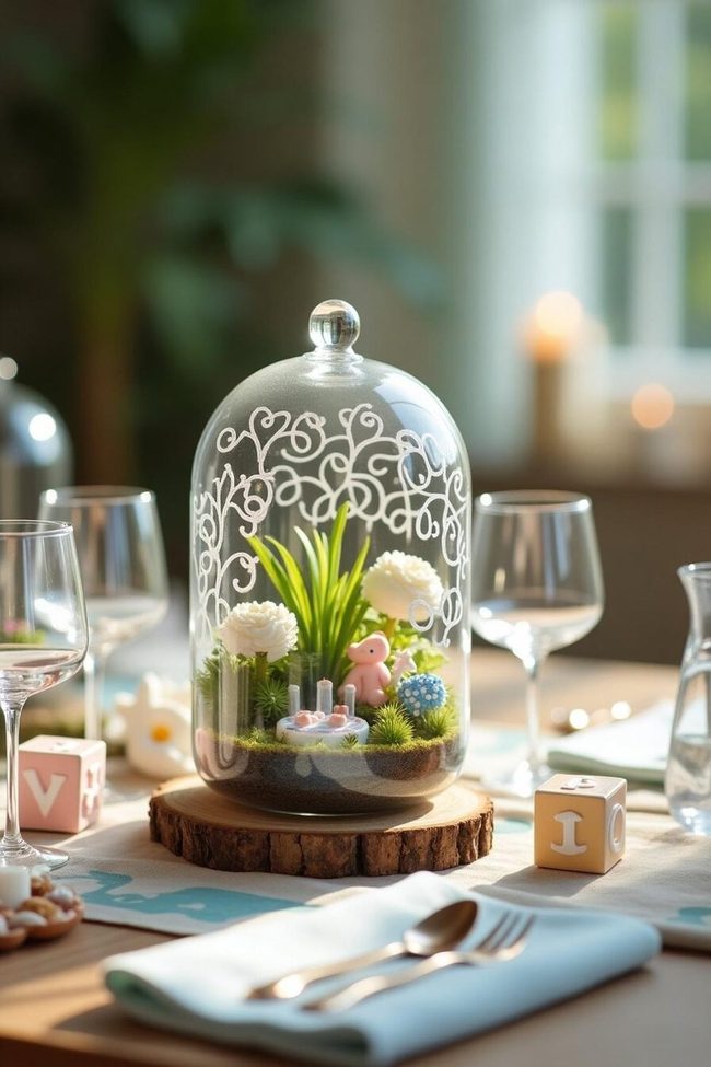 Glass Jar Miniature Baby Worlds