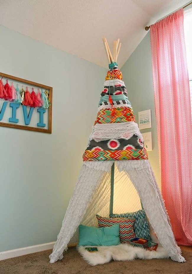 Colorful Fabric Kid'S Tent