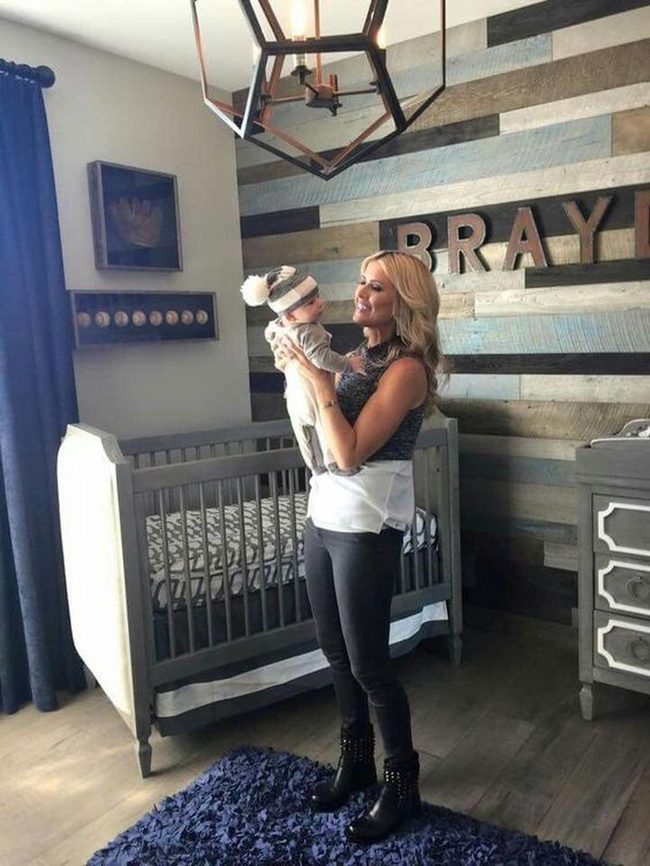 Blue And Gray Nursery Panels