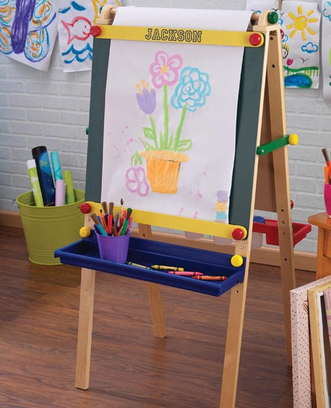 Double-Sided Wooden Art Easel
