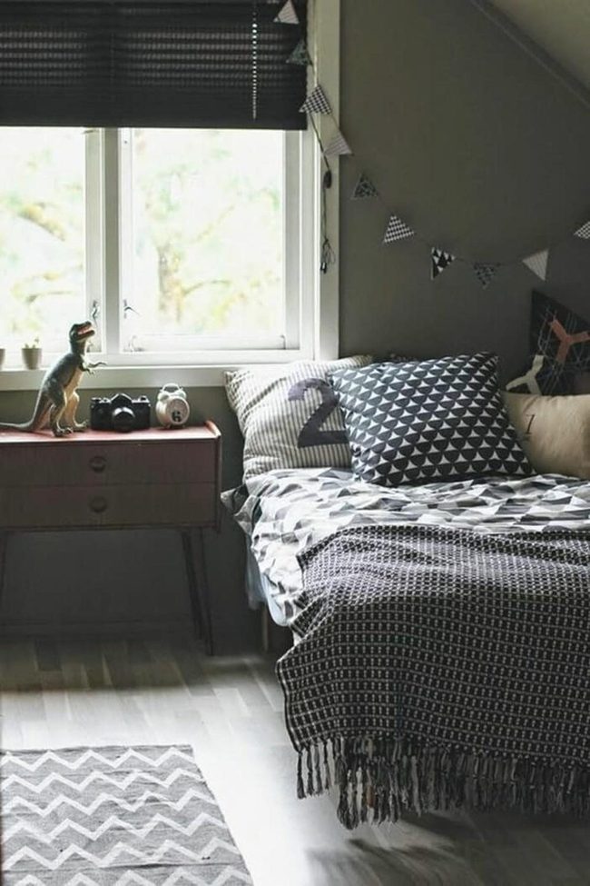 Black White Pattern Layering