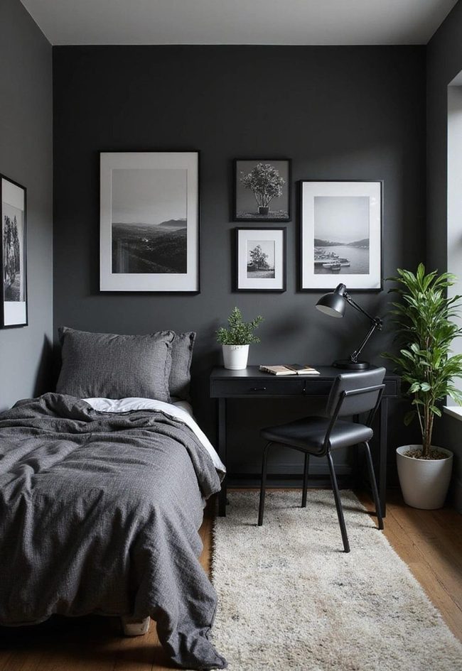 Monochrome Gray Layers And Textures