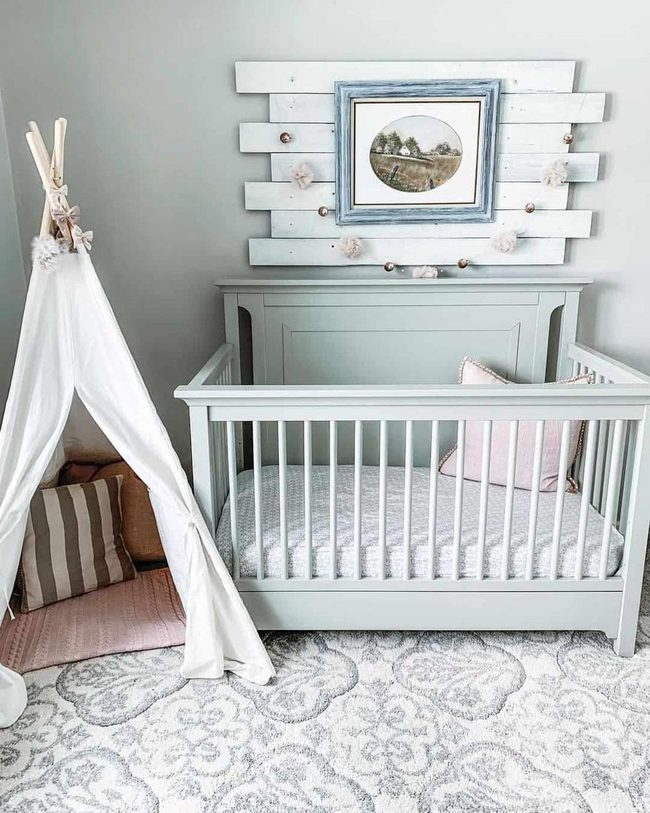 Mint Crib Prairie Nursery