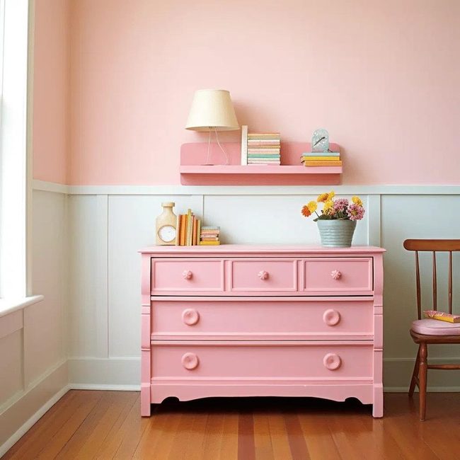 Painted Rustic Timber Furniture Color Refresh