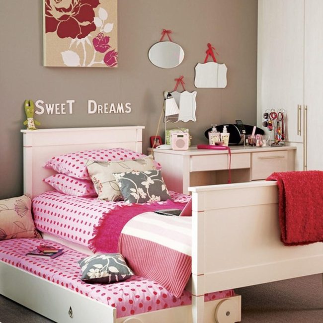 Pink Polka Dot Bedroom Retreat