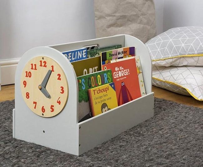 Colorful Books, Learning Clock