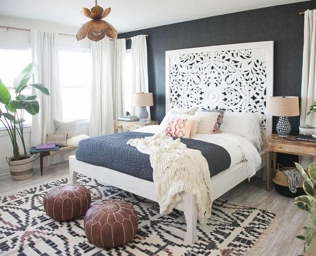 Black Walls, Light Furniture Pop